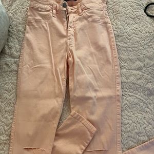 Pink jeans